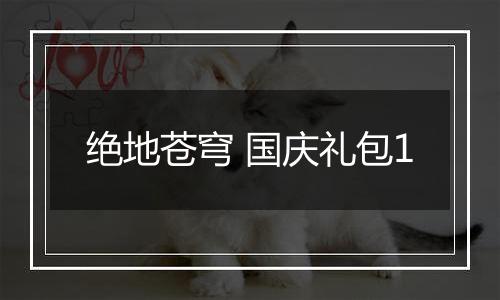 绝地苍穹 国庆礼包1