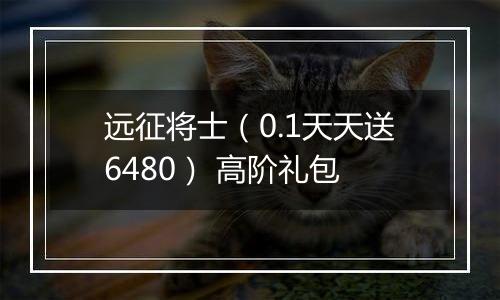 远征将士（0.1天天送6480） 高阶礼包