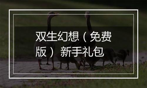 双生幻想（免费版） 新手礼包
