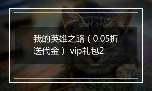 我的英雄之路（0.05折送代金） vip礼包2