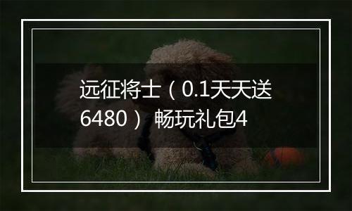 远征将士（0.1天天送6480） 畅玩礼包4