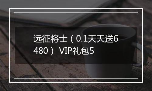 远征将士（0.1天天送6480） VIP礼包5