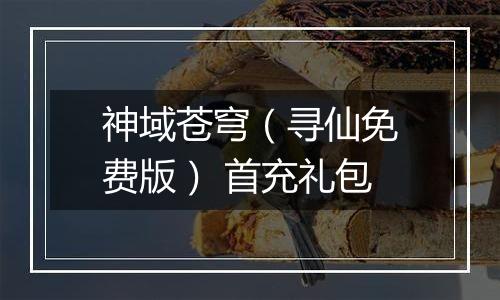 神域苍穹（寻仙免费版） 首充礼包