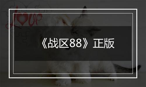 《战区88》正版