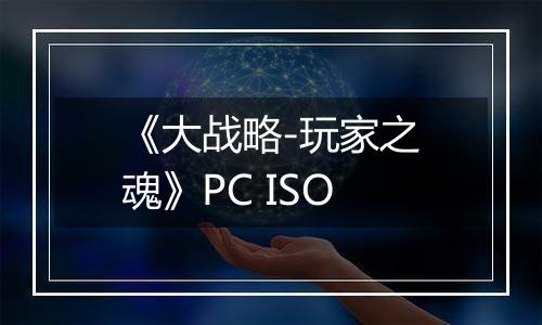 《大战略-玩家之魂》PC ISO