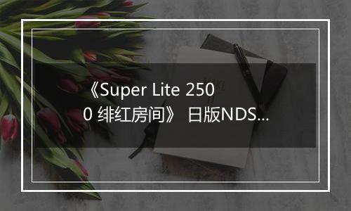 《Super Lite 2500 绯红房间》 日版NDS版
