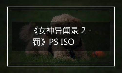 《女神异闻录 2 - 罚》PS ISO