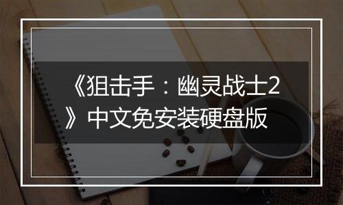 《狙击手：幽灵战士2》中文免安装硬盘版
