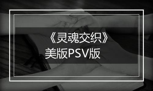 《灵魂交织》美版PSV版