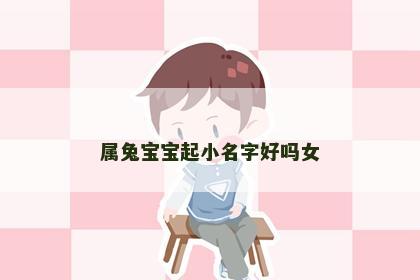 属兔宝宝起小名字好吗女