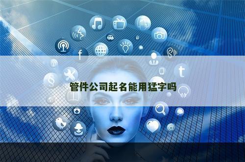 管件公司起名能用猛字吗