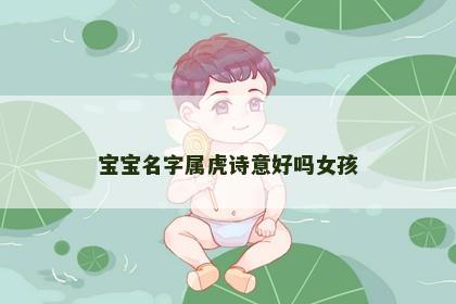宝宝名字属虎诗意好吗女孩