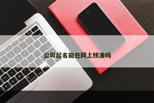 公司起名能在网上核准吗