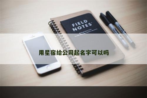 用星宿给公司起名字可以吗