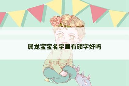 属龙宝宝名字里有硕字好吗