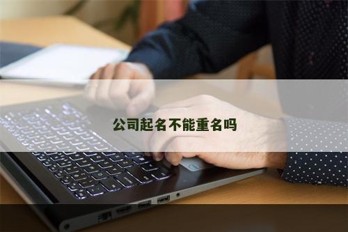 公司起名不能重名吗