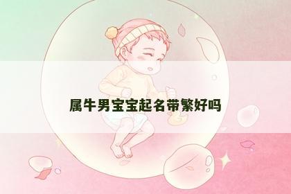 属牛男宝宝起名带繁好吗