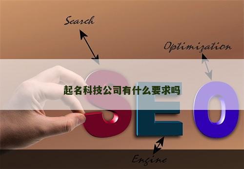 起名科技公司有什么要求吗