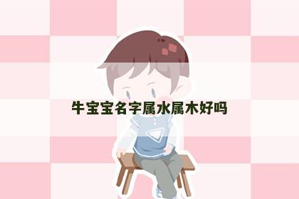 牛宝宝名字属水属木好吗