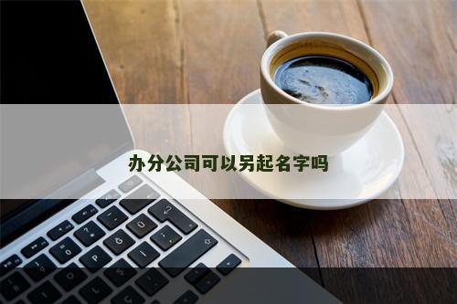 办分公司可以另起名字吗