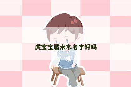 虎宝宝属水木名字好吗