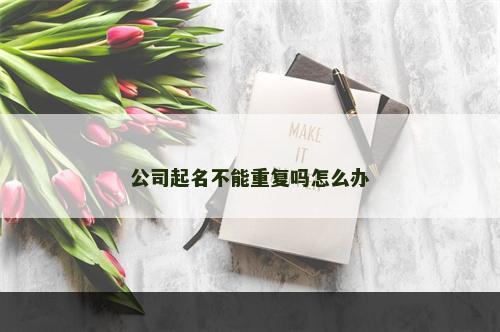 公司起名不能重复吗怎么办
