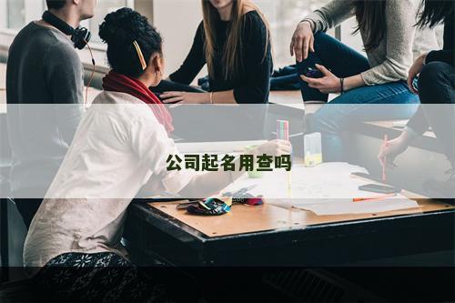 公司起名用查吗