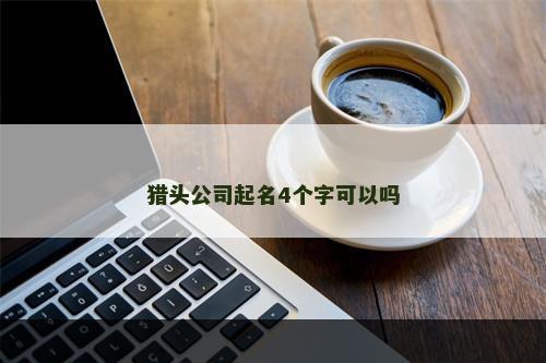猎头公司起名4个字可以吗