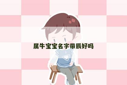 属牛宝宝名字带辰好吗