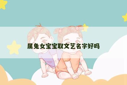 属兔女宝宝取文艺名字好吗