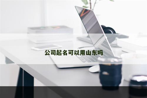 公司起名可以用山东吗