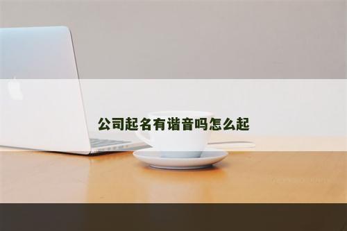 公司起名有谐音吗怎么起