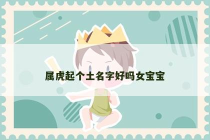 属虎起个土名字好吗女宝宝
