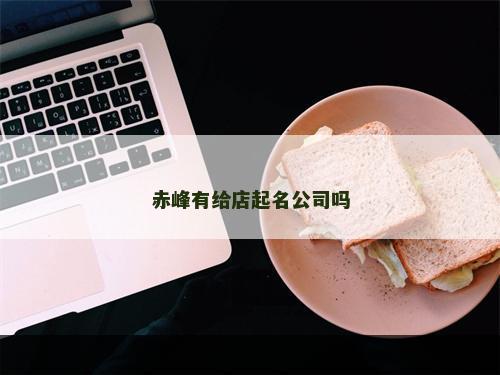 赤峰有给店起名公司吗